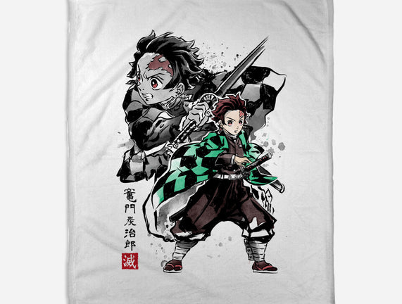 Slayer Tanjiro Sumi-E