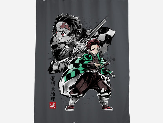 Slayer Tanjiro Sumi-E