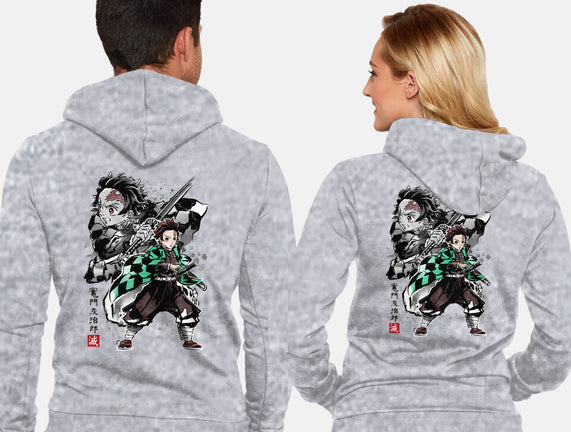 Slayer Tanjiro Sumi-E