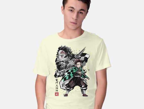 Slayer Tanjiro Sumi-E