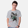 Slayer Tanjiro Sumi-E-mens basic tee-DrMonekers