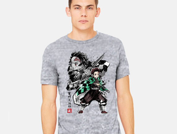 Slayer Tanjiro Sumi-E