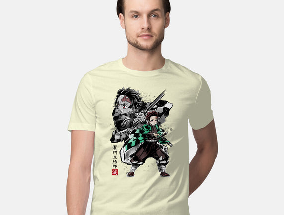 Slayer Tanjiro Sumi-E