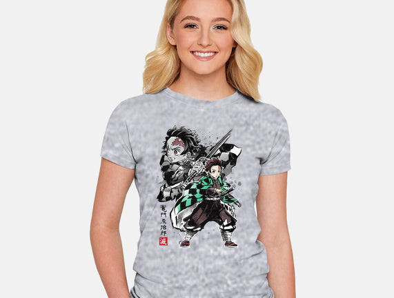 Slayer Tanjiro Sumi-E