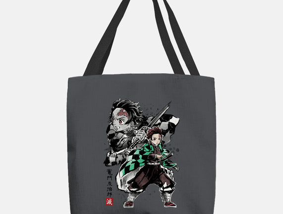 Slayer Tanjiro Sumi-E