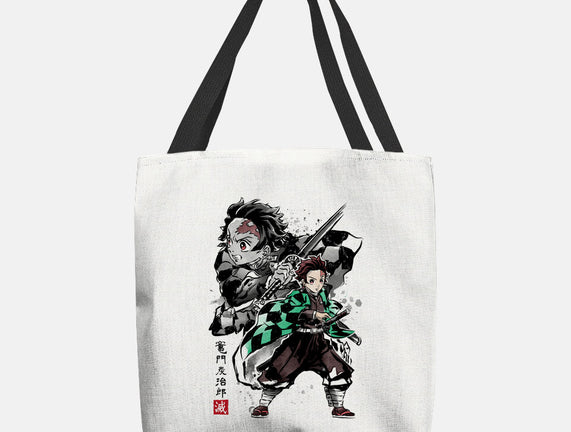 Slayer Tanjiro Sumi-E