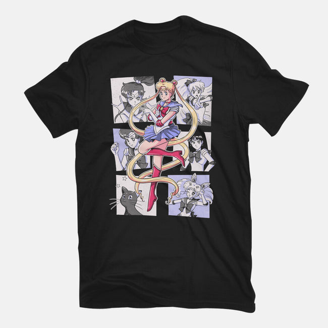 Sailor Comics-mens heavyweight tee-Arigatees
