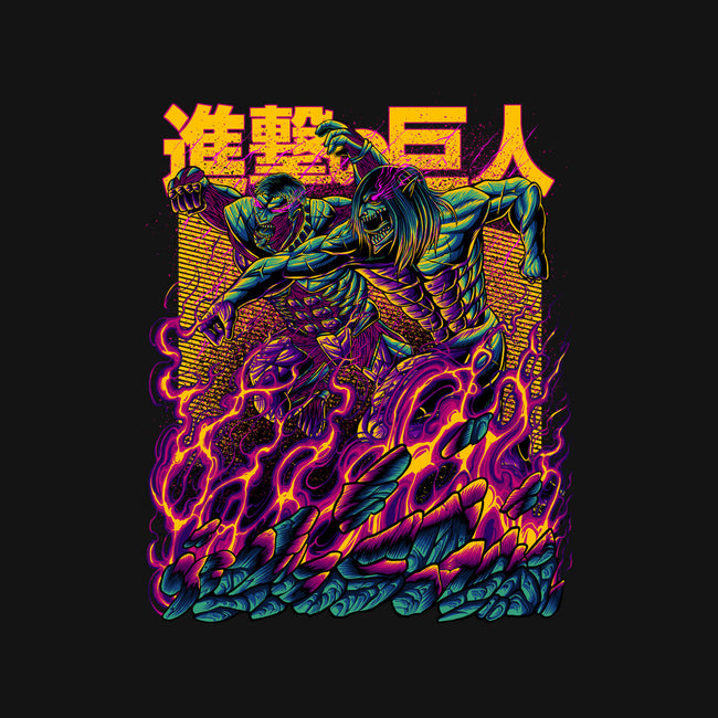 Titan Fight-none fleece blanket-alanside