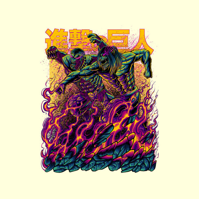 Titan Fight-mens basic tee-alanside