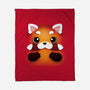 Red Panda-none fleece blanket-Vallina84
