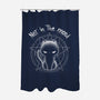 Not In The Mood Today-none polyester shower curtain-retrodivision