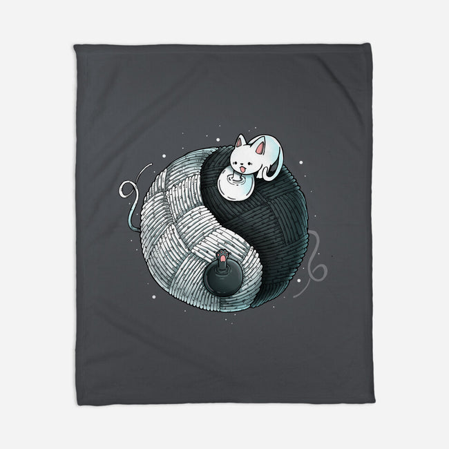 Tao Cat-none fleece blanket-Vallina84