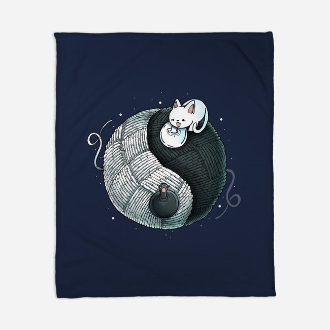 Tao Cat-none fleece blanket-Vallina84