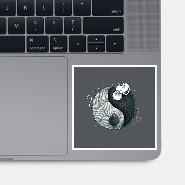 Tao Cat-none glossy sticker-Vallina84