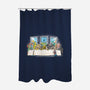 Battle Royale Supper-none polyester shower curtain-trheewood