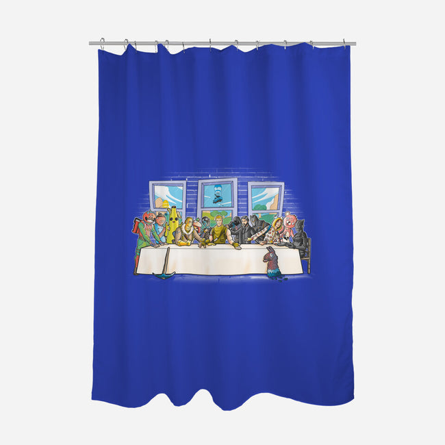Battle Royale Supper-none polyester shower curtain-trheewood