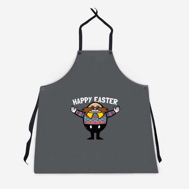 Eggman Easter-unisex kitchen apron-krisren28