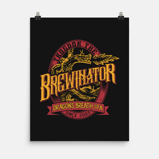 Brewinator-none matte poster-CoD Designs