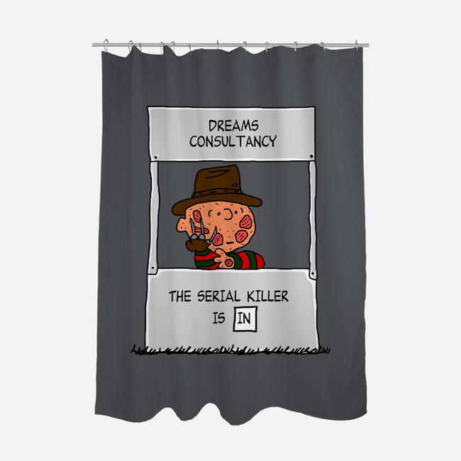 Dreams Consultancy-none polyester shower curtain-Melonseta