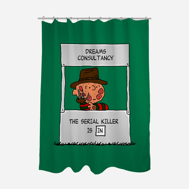 Dreams Consultancy-none polyester shower curtain-Melonseta