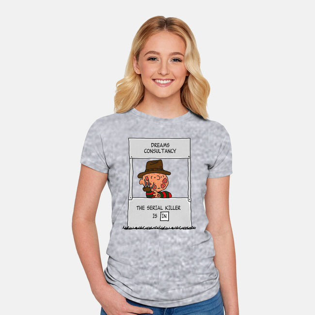 Dreams Consultancy-womens fitted tee-Melonseta