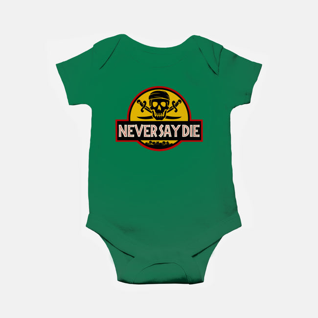 Never Say Die Park-baby basic onesie-Melonseta