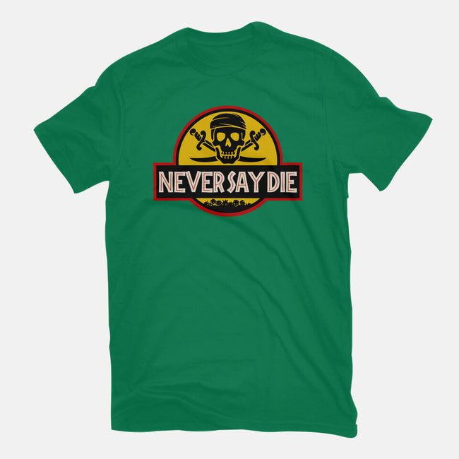 Never Say Die Park-womens basic tee-Melonseta