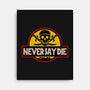 Never Say Die Park-none stretched canvas-Melonseta