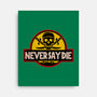 Never Say Die Park-none stretched canvas-Melonseta
