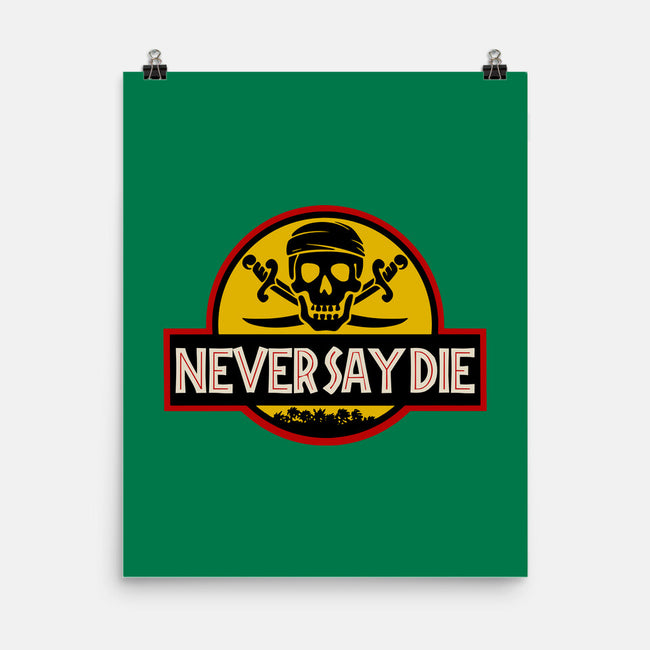 Never Say Die Park-none matte poster-Melonseta