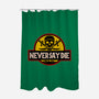 Never Say Die Park-none polyester shower curtain-Melonseta