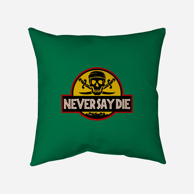 Never Say Die Park-none removable cover w insert throw pillow-Melonseta