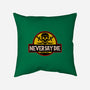 Never Say Die Park-none removable cover w insert throw pillow-Melonseta