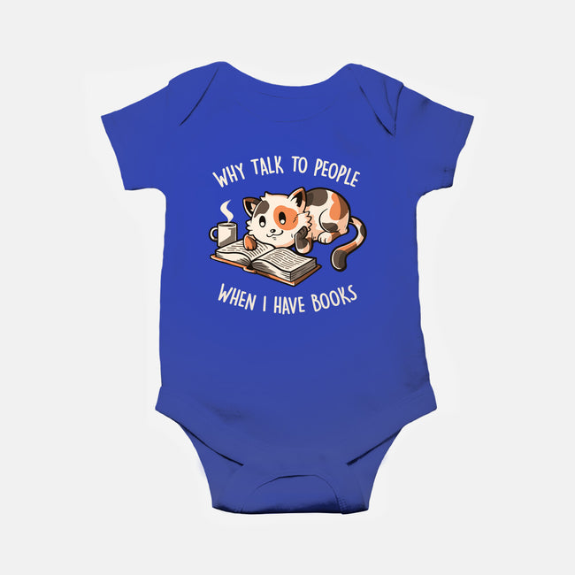 I Have Books-baby basic onesie-koalastudio