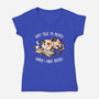 I Have Books-womens v-neck tee-koalastudio