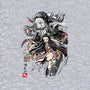 Demon Nezuko Sumi-E-mens heavyweight tee-DrMonekers