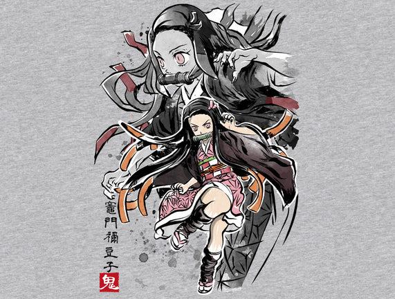 Demon Nezuko Sumi-E