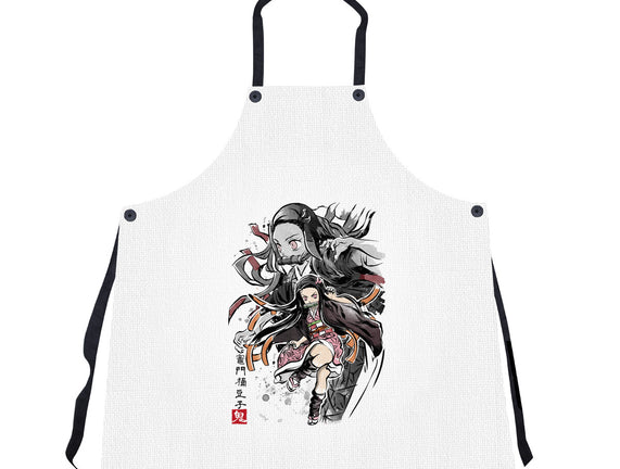 Demon Nezuko Sumi-E