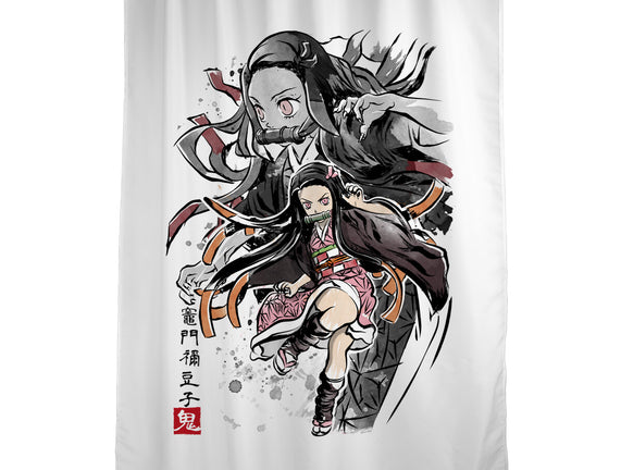 Demon Nezuko Sumi-E