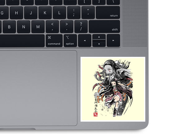 Demon Nezuko Sumi-E