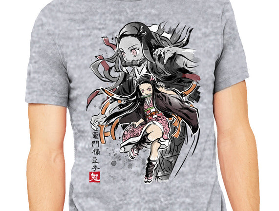 Demon Nezuko Sumi-E