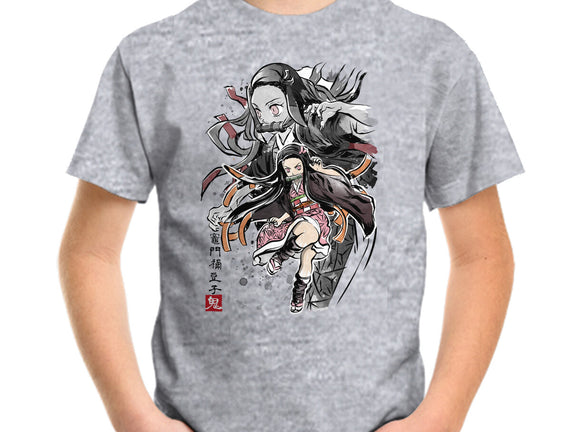 Demon Nezuko Sumi-E