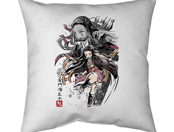 Demon Nezuko Sumi-E