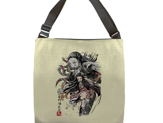 Demon Nezuko Sumi-E