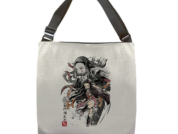 Demon Nezuko Sumi-E