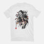 Demon Nezuko Sumi-E-mens heavyweight tee-DrMonekers