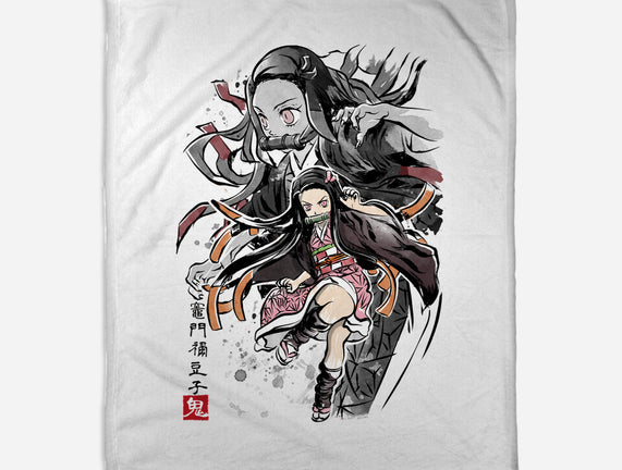 Demon Nezuko Sumi-E