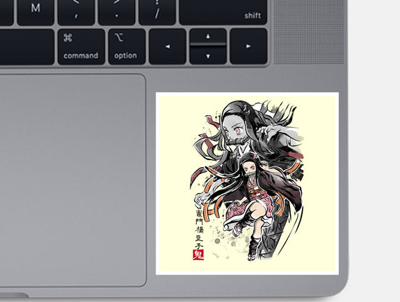 Demon Nezuko Sumi-E