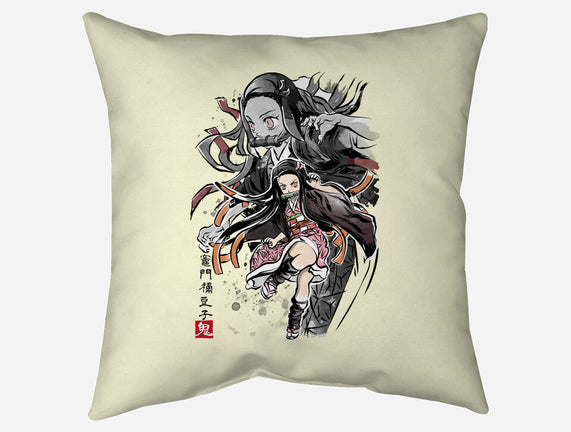 Demon Nezuko Sumi-E