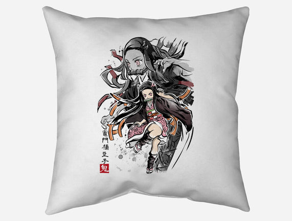 Demon Nezuko Sumi-E